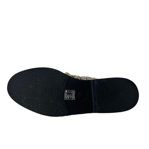 Free People Atlas Chelsea Boots - Cream Textile, Black Patent - Size EU 37 - Picture 7 of 10